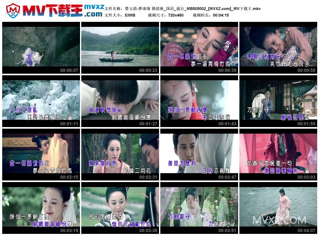 费玉清-梦诛缘 锁清秋_国语_流行_MB505002